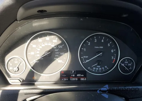 2013 BMW 328 Xi Sulev из США, поврежденный, VIN WBA3B5C50DF138584